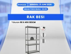 Transmart Kembali Gebrak Pasar dengan Diskon Spektakuler: Rak Besi Multifungsi Terjun Bebas di Bawah Rp 900 Ribu!
