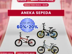 Gebyar Diskon Transmart: Pesta Belanja Full Day Sale Hadirkan Sepeda Impian dengan Harga Fantastis dan Ribuan Promo Lainnya!