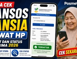 Panduan Lengkap Cara Cek Bansos Lansia via HP SMS Center dan Portal Resmi Kemensos